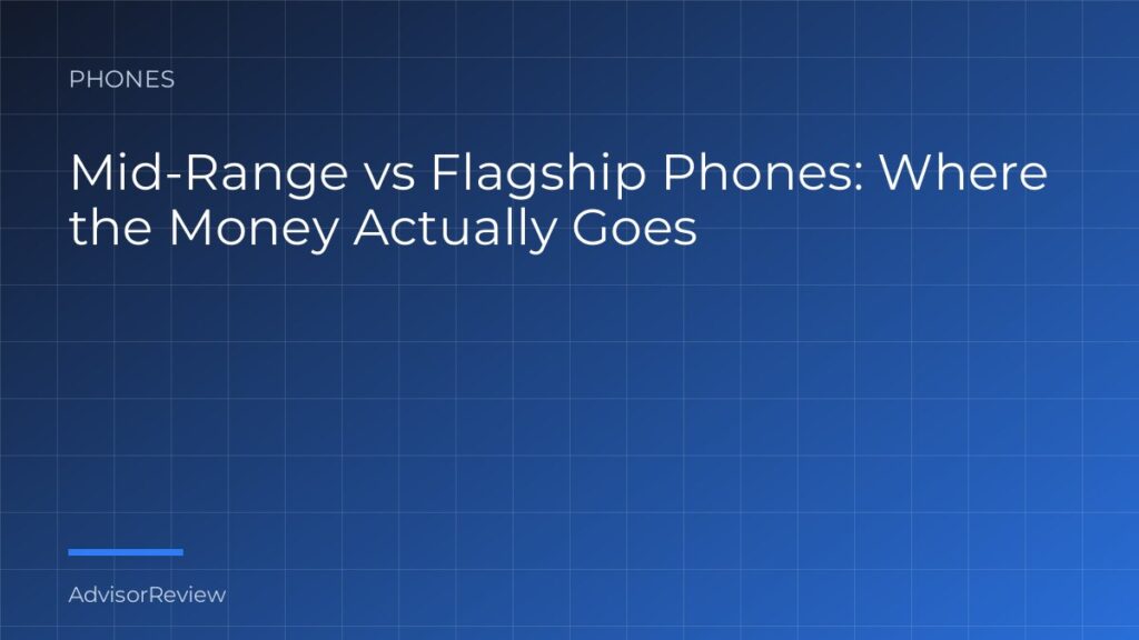 Mid-Range vs Flagship Phones: Where the Money Actually Goes - AdvisorReview