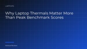 Why Laptop Thermals Matter More Than Peak Benchmark Scores - AdvisorReview
